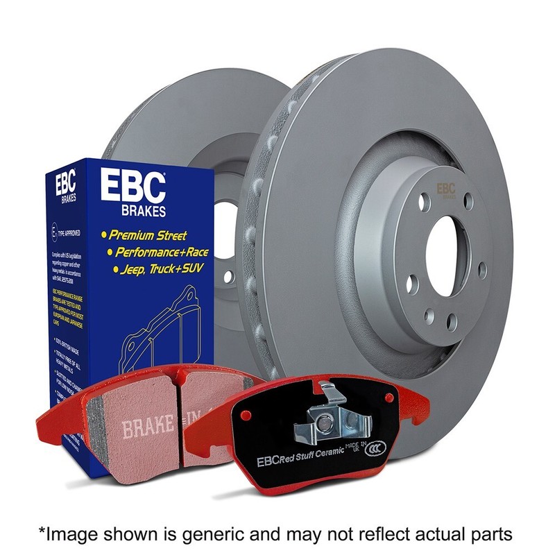 EBC Brake Pad and Rotor Kit to fit Rear For MINI S12KR1341