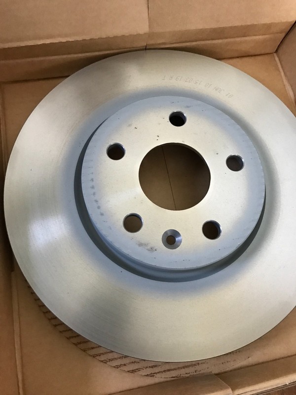 GENUINE OEM Saab 2010 -2011 9-5 Brake Rotor 13502214 Set of 2 NOS MADE IN SPAIN