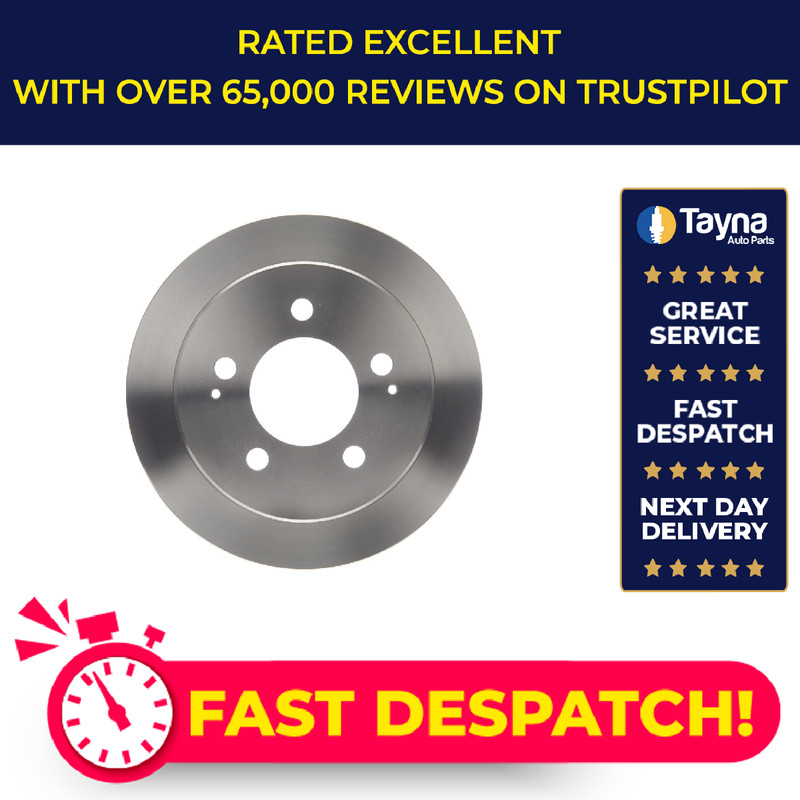 2x Brake Discs Pair Solid Rear 299mm 0986479U21 Bosch Set 4840109000 4840109001
