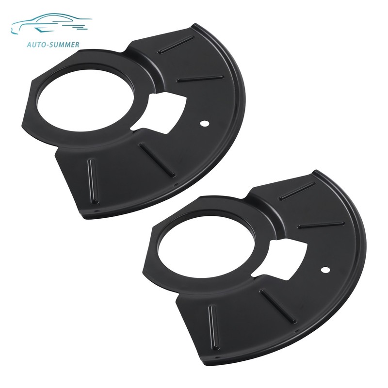 Front Brake Dust Shield Set YL8Z-2K004-AA For Ford Escape 2001 2002-2011 2012 gallery