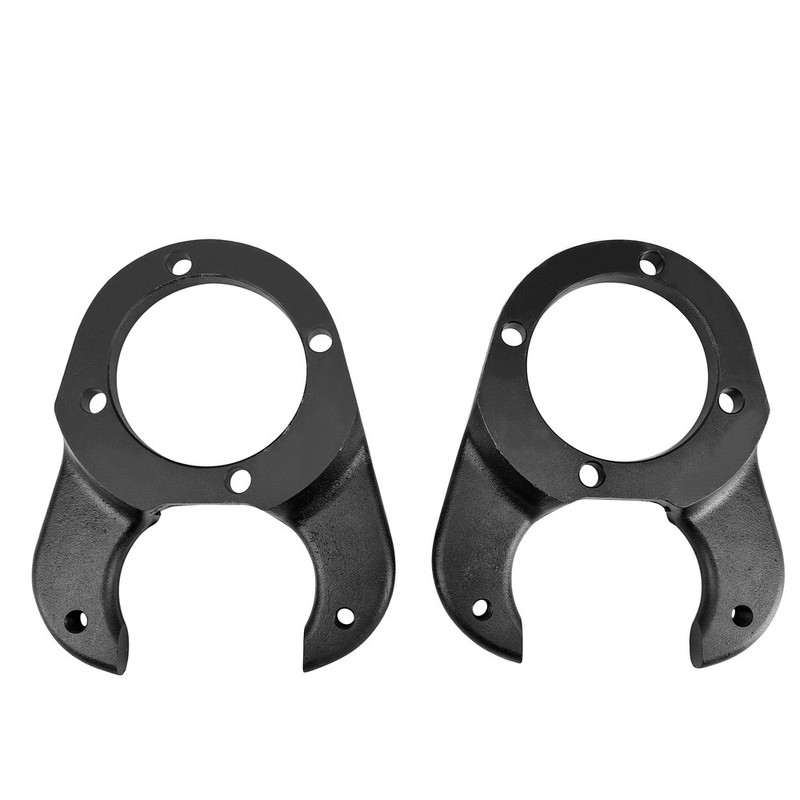 Disc Brake Kit 5 on 4-1/2 Drilled and Slotted Rotors For Ford 1937-1948 Spindle gallery