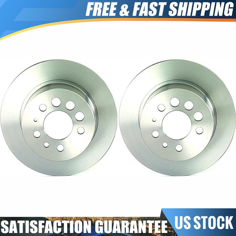 Rear OE Equivalent Brembo High Performance Brake Rotors Set For 1974 Volvo 164