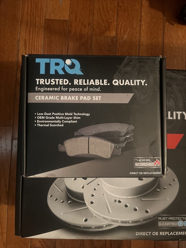 TRQ Slotted And Drill Performance Break Set Market Value For Mercedes C Class gallery