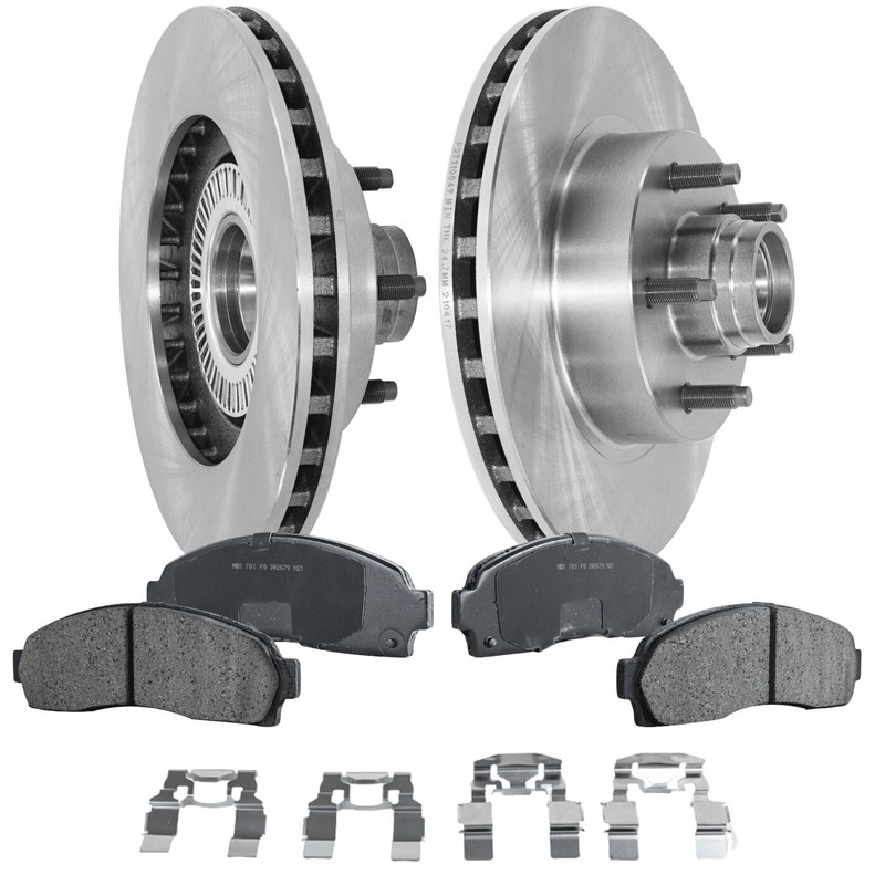 Front Brake Disc Rotor and Pad Kit For 03-11 Ford Ranger 03-07 Mazda B3000 2WD