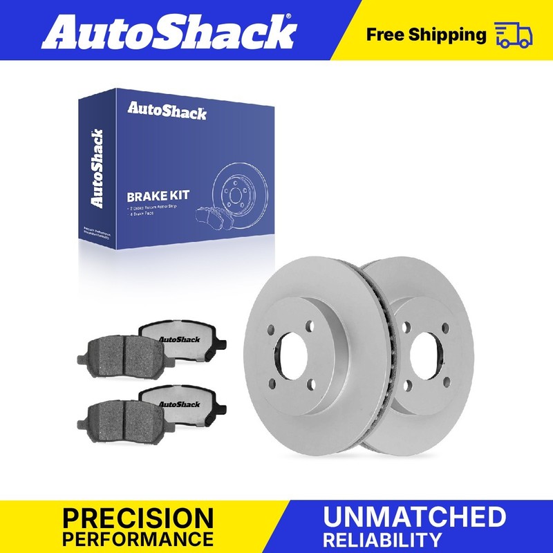 Front Brake Rotors Ceramic Pads for Chevrolet, Cobalt 2005-2010, FWD L4 2.2L