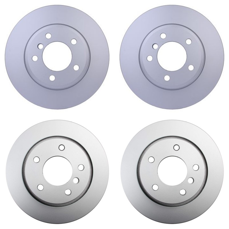 Hella Front 300mm and Rear 294mm Brake Rotors Kit For BMW E36 E46 3-Series Base