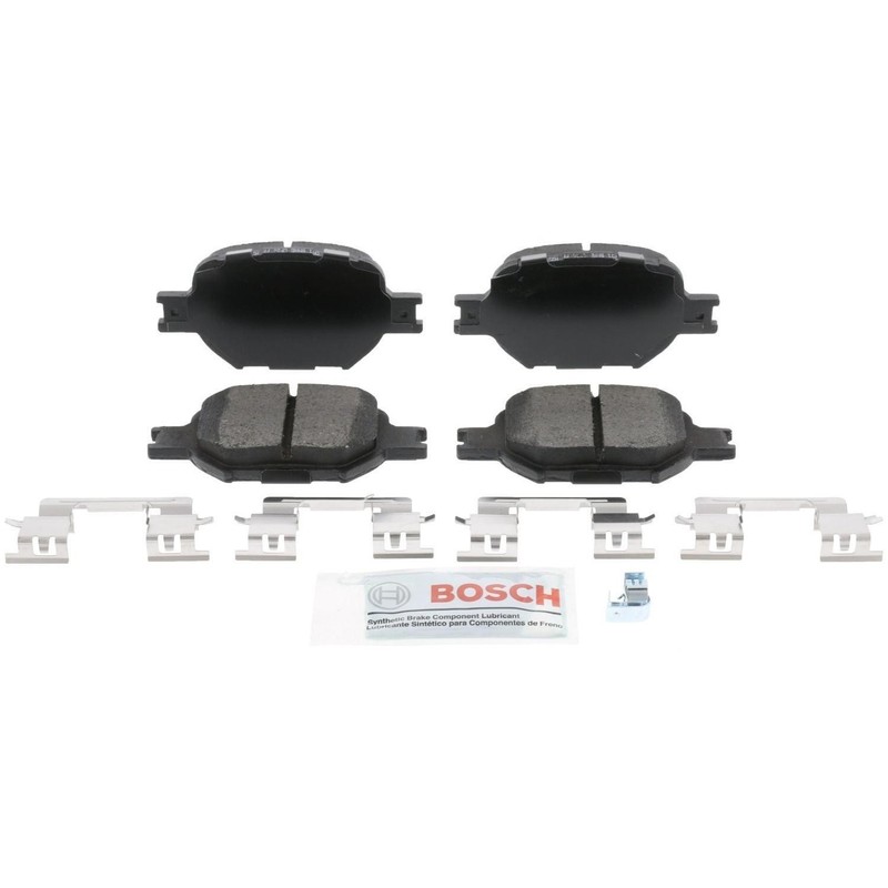 Bosch OEM Front & Rear Ceramic Brake Pads Kit For 2005-2010 Scion tC 9 Year Warr gallery