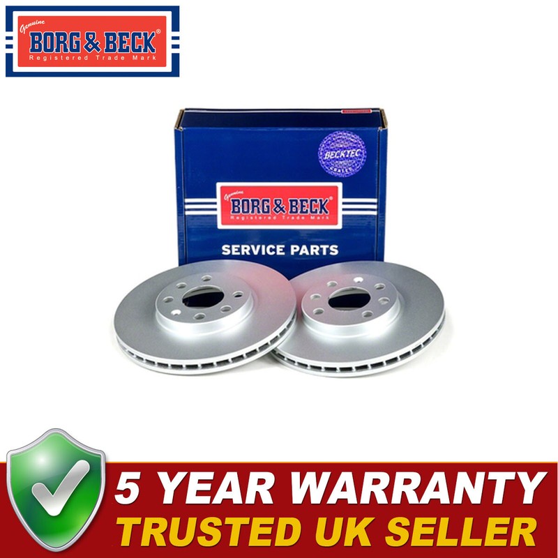 Borg & Beck Front 1x Brake Disc Fits Vauxhall Combo Corsa Meriva 9196050 gallery