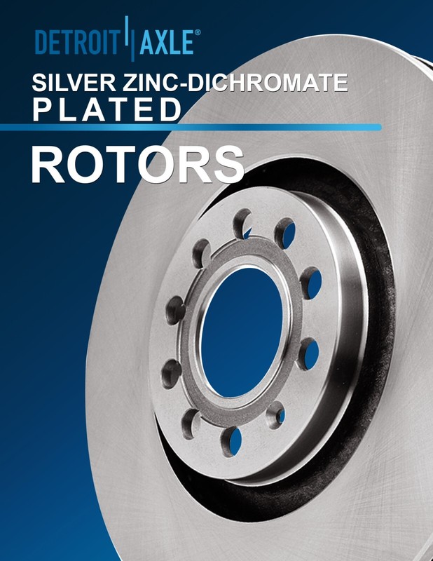 Front Disc Brake Rotors Replacement for Audi A6 A4 Quattro Allroad Auattro S4 gallery