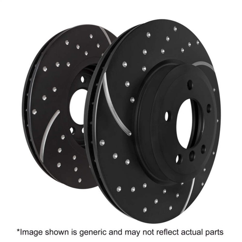 EBC 11 Chevrolet Silverado 2500 (2WD/4WD) GD Sport Rear Rotors gallery