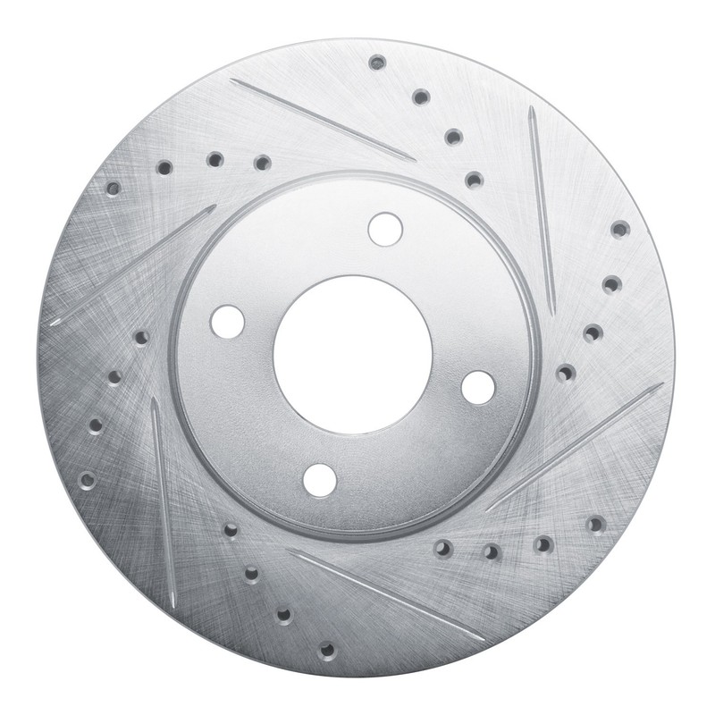 For Hyundai Grand i10 15-18 Brake Rotor eLINE Drilled & Slotted 1-Piece Front