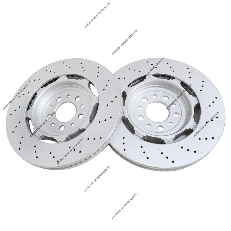 Front Brake Rotors LH & RH Fits Alfa Romeo Giulia Stelvio Quadrifoglio 17-21 gallery