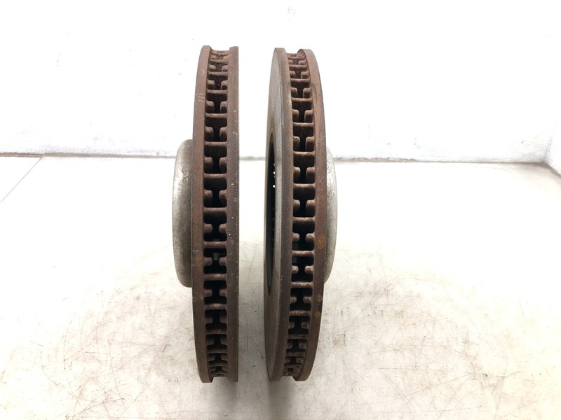 2016-2019 BMW 750i G12 XDRIVE LEFT RIGHT FRONT BRAKE DISC ROTOR OEM 31K. gallery