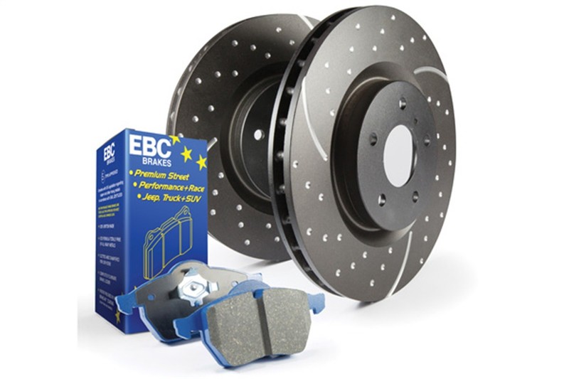 EBC Brakes S6KR1127 S6 Kits Bluestuff and GD Rotors Fits Alpina B7 Alpina B7L