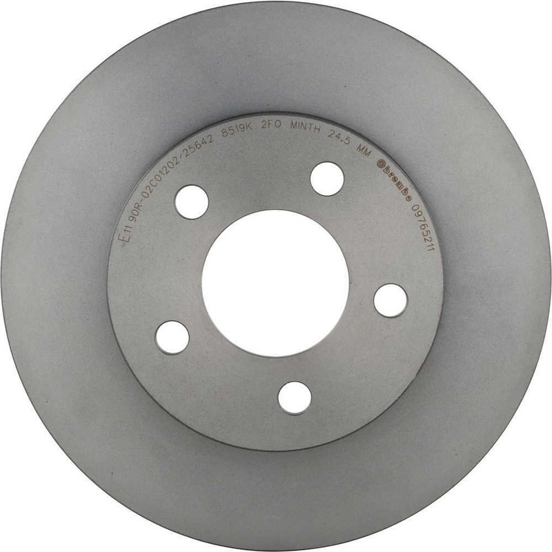 Disc Brake Rotor-Premium UV Coated OE Equivalent Rotor Brembo 09.7652.11
