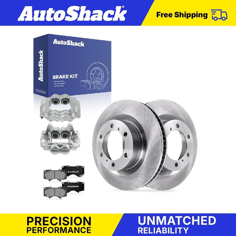 Front Brake Rotors Premium Pads Calipers for Toyota, 4Runner 2010-2015