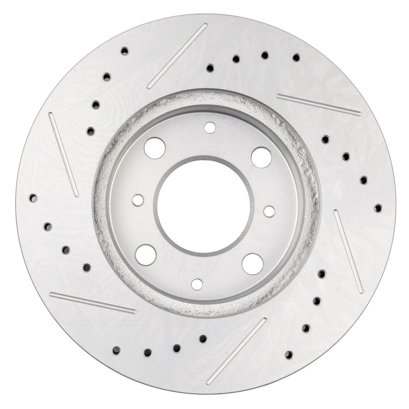4x Front Rear Brake Rotors Discs Drilled Slotted For Front Rotors Measure 240mm gallery