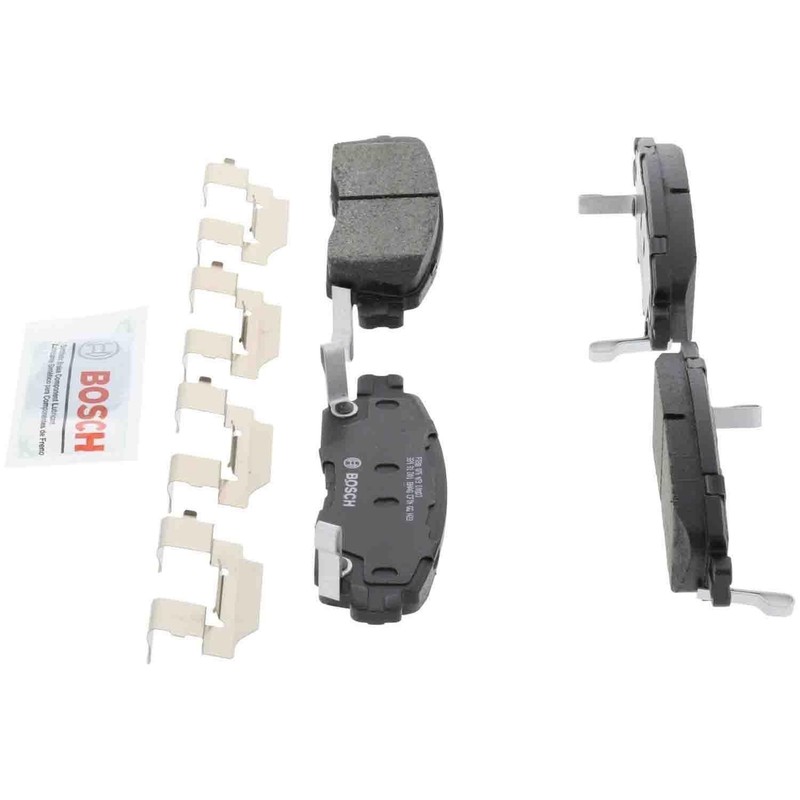Bosch OEM Front & Rear Ceramic Brake Pads For 2002-2006 Chevy Lifetime Warranty gallery