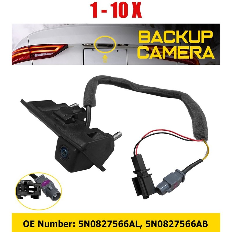 1-10 For VW Tiguan 2012-2017 Rear Parking Reverse Camera Assist IP69 5N0827566AB