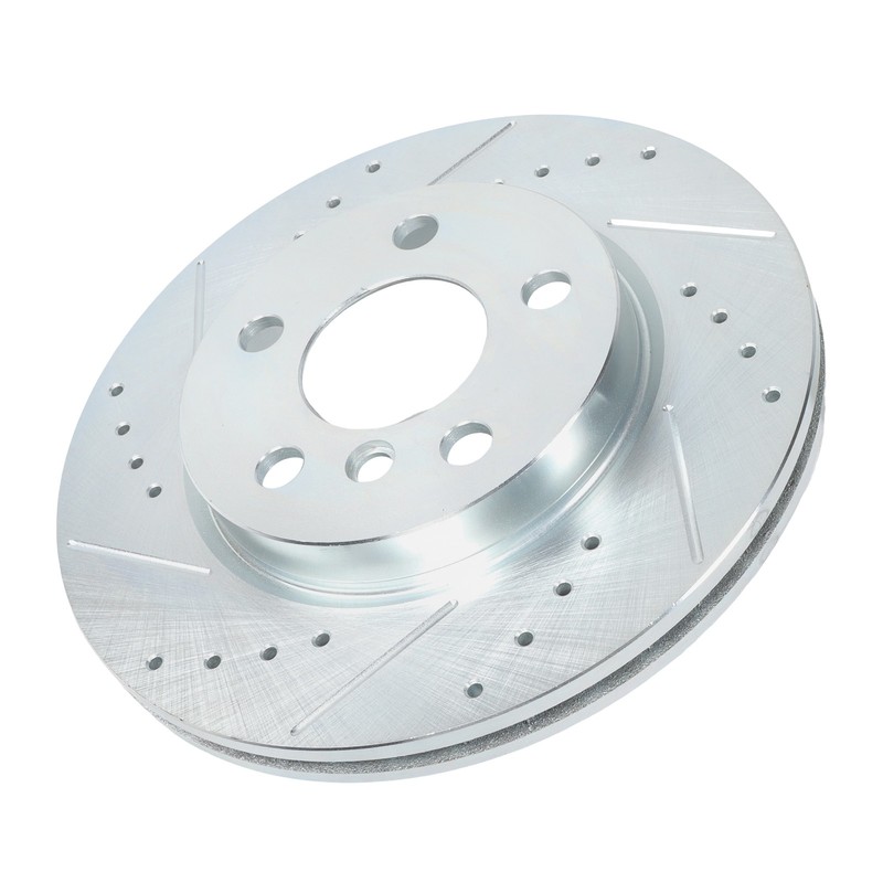 Front & Rear Drilled Brake Rotors & Ceramic Brake Pads For Mini Cooper 2015-2016 gallery