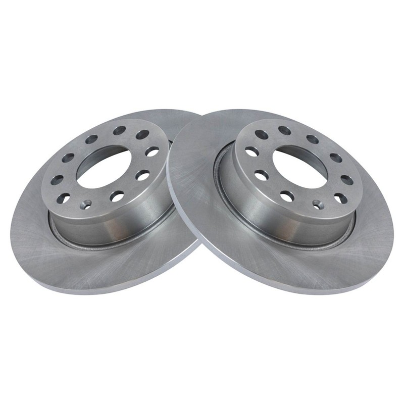 Rear Ceramic Brake Pads & 2 Discs Rotors Kit for VW Volkswagen Jetta Golf gallery