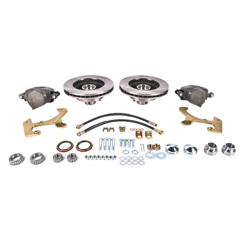 Front Disc Brake Conversion Kit Set for Chevy Car 1949-1954 Corvette 1953-1962