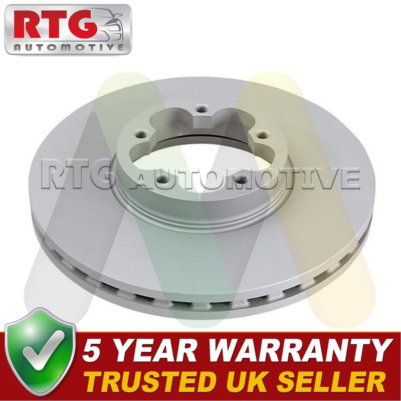RTG Front 1x Brake Disc Fits Ford Transit 2013- 2.0 D 2.2 dCi + Other Models