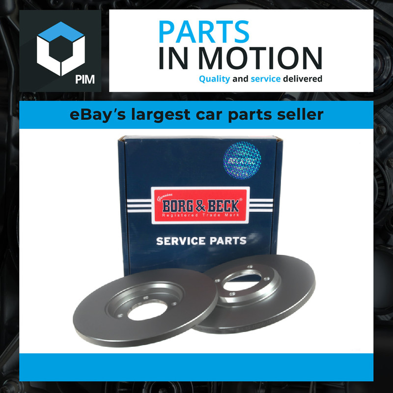 2x Brake Discs Pair Solid fits FORD ESCORT Mk2 1.3 Front 74 to 81 245mm Set B&B
