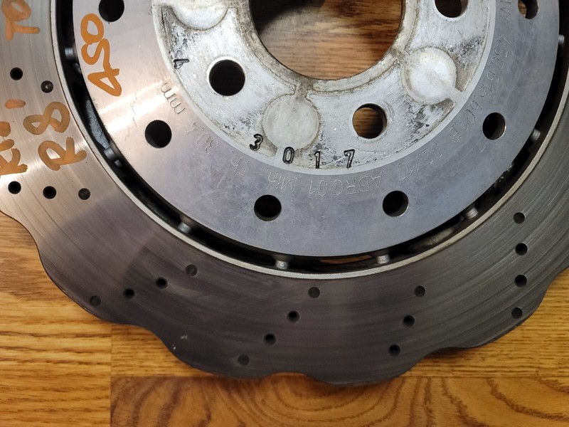 🚩Audi R8 Lamborghini HURACAN REAR BRAKE ROTOR ROTORS LEFT RIGHT OEM 4S0615601B✨ gallery