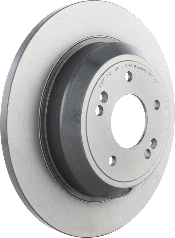 Brembo 08.E139.11 UV Coated solid Rear Brake Rotor GENESIS/KIA OE# 58411J5000 gallery