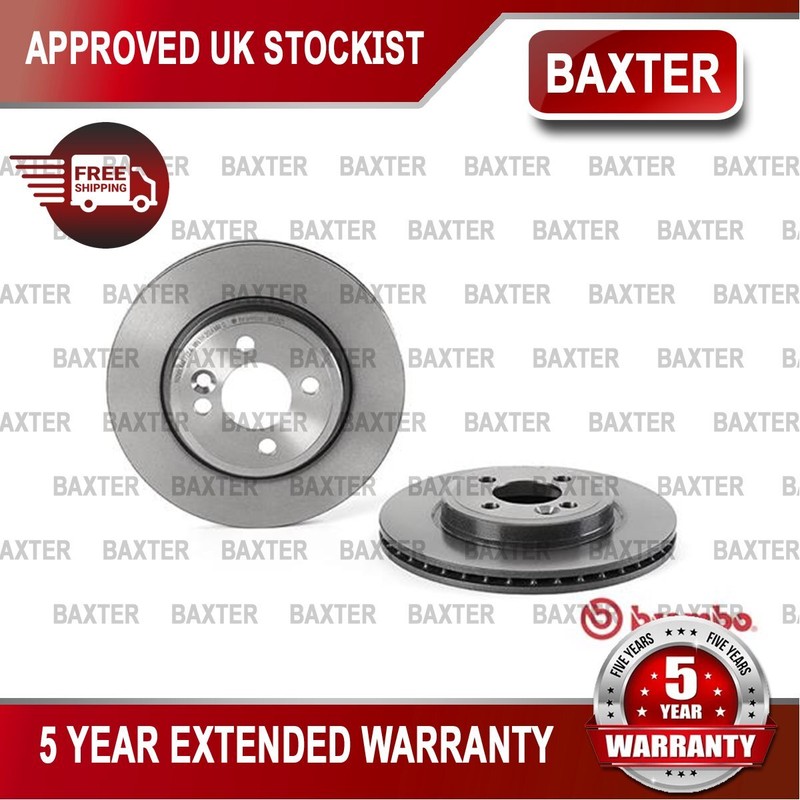 Fits Mini Cooper One 1.6 One D Baxter Front Brake Discs 34116774984 gallery