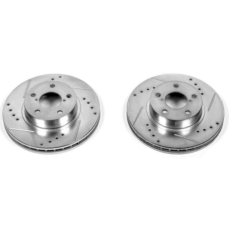 PowerStop Disc Brake Rotor Set - Fits Subaru Impreza 1993-2001, Subaru Legacy 19 gallery
