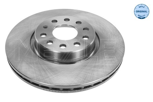 2X 115 521 1094 Meyle Brake Disc for Audi, Cupra, Ford, Seat, Skoda, VW