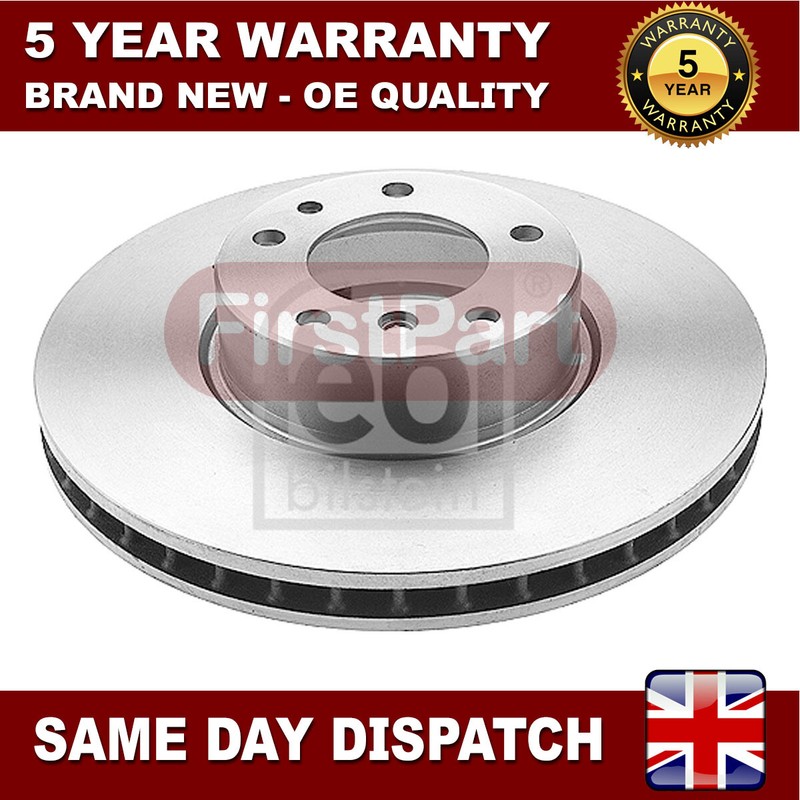 Fits BMW 5 Series 2000-2004 FirstPart Front 1x 1x Brake Disc 34116767059