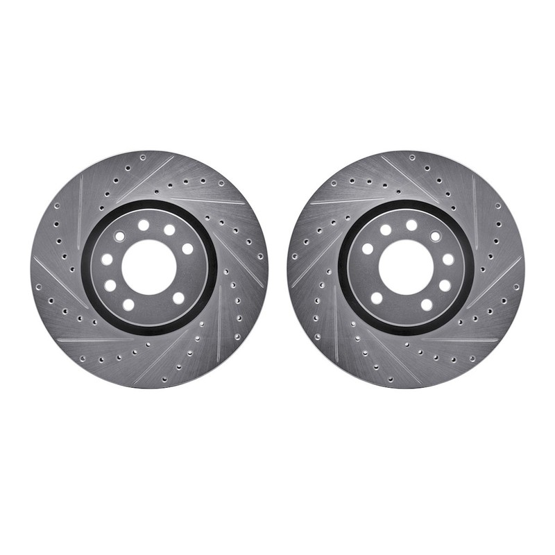 WGPN1-65002 R1 Concepts Brake Discs 2-Wheel Set Front for Saab 9-3 9-3X 10-11