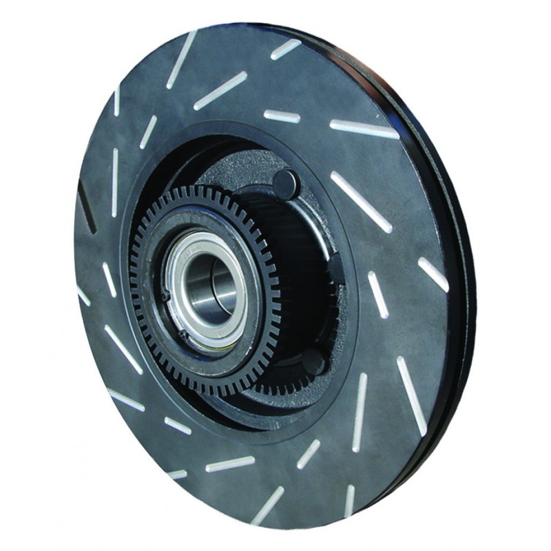 EBC For Fiat 500L 2014 Front Rotors USR Slotted Turbo Abarth 1.4 gallery