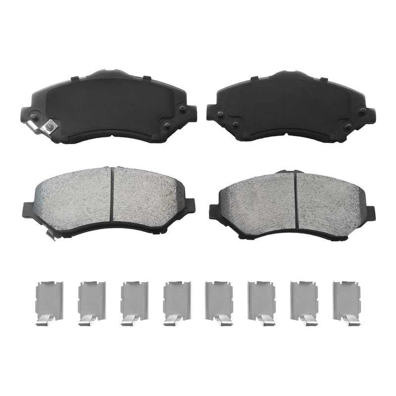 302mm Front Drilled Rotors + Brake Pads for Dodge Journey Grand Caravan Routan gallery