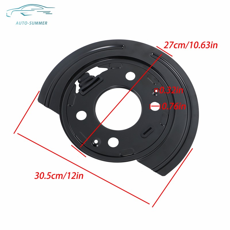 For Chevy Silverado GMC Sierra Suburban 2500 Rear Brake Dust Shield 924-223 gallery
