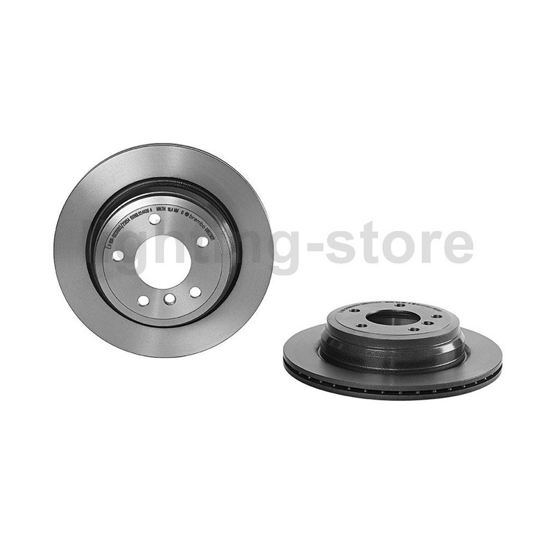 4x Front and Rear Disc Brake Rotors Fits BMW 325xi 3.0L BMW 328i 3.0L gallery
