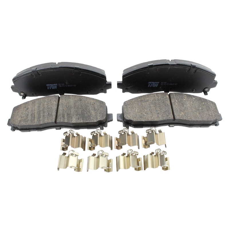 DuraGo Front Rear Disc Brake Rotors TRW Pro Ceramic Pads Kit for Journey Ram C/V gallery