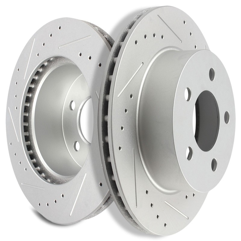 2x Front Brake Discs Rotors For 1990-1995 Jeep Wrangler 1994-1998 Jeep Cherokee