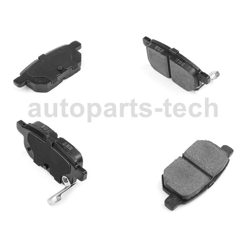 Brake Pad Brake Rotor Rear Fits 2012 2013 2014 2015 2016 2017 2018 Toyota Yaris gallery