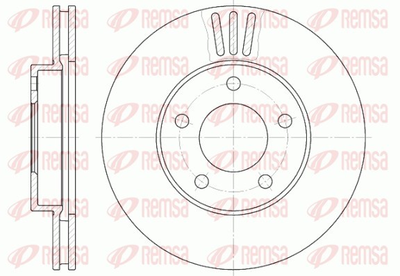REMSA 61020.10 Brake Disc for CITROËN,FORD,FORD ASIA & OCEANIA,FORD AUSTRALIA,FO gallery