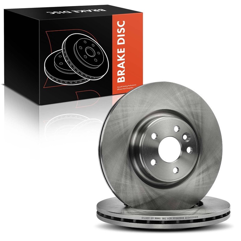2x Disc Brake Rotors for Volvo S60 2012-2018 S80 2007-2016 V60 V70 Front LH & RH gallery