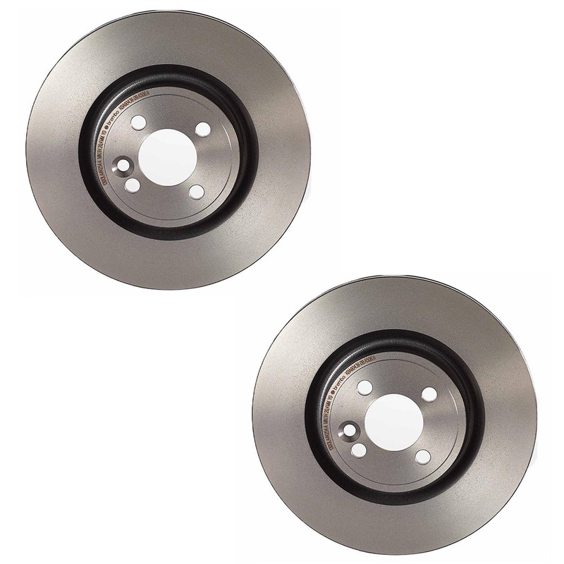 For Mini R55 R56 R57 R58 R59 Pair Set of 2 Front Brake Disc Rotors Brembo