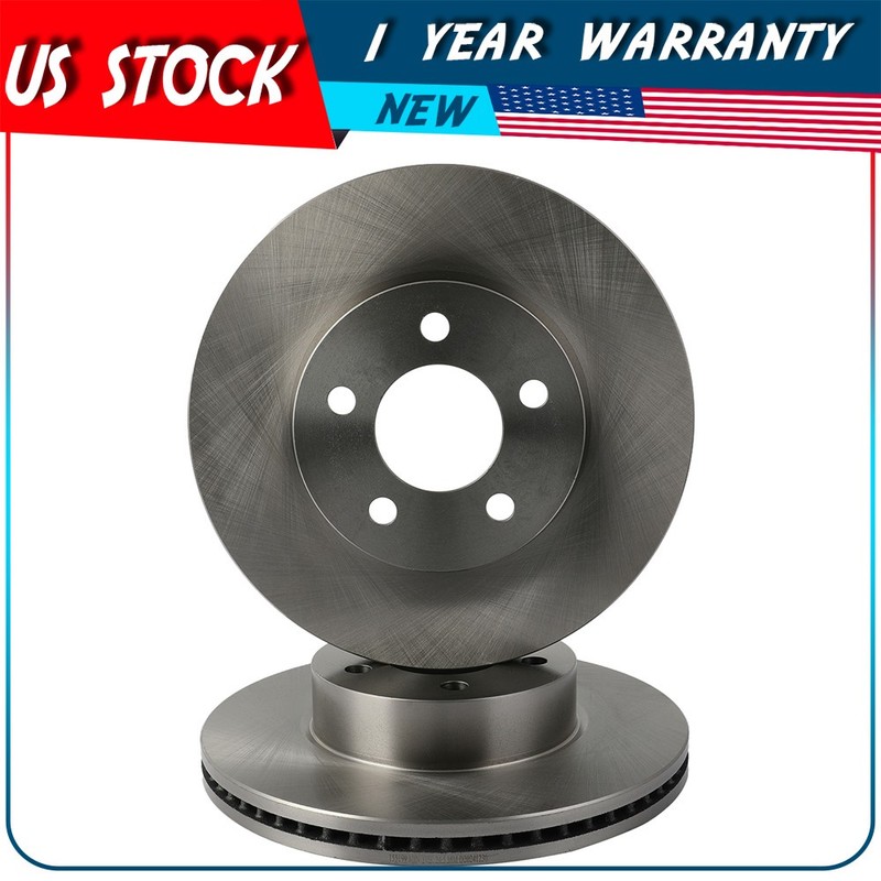 305mm Front Brake Rotors For 2006 Dodge Ram 1500 2003-2008 2500 3500