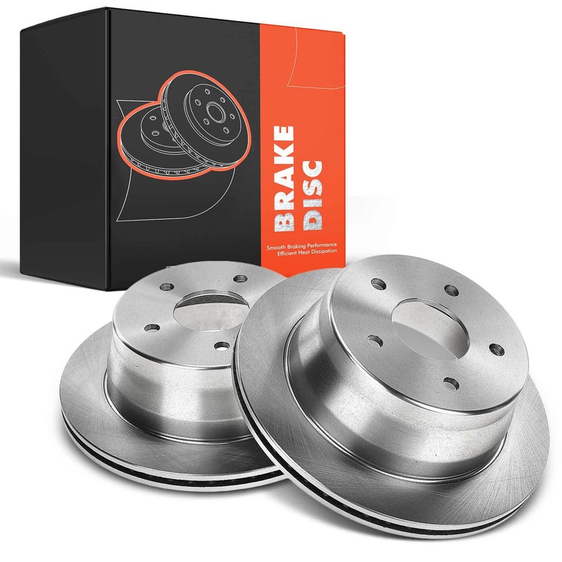 2x Rear Disc Brake Rotors for Chevy Blazer S10 GMC Jimmy Sonoma Isuzu Oldsmobile