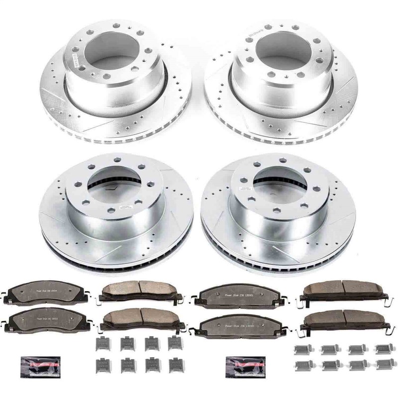 Powerstop K7141-36 Disc Brake Kit For 13-18 Ram 3500