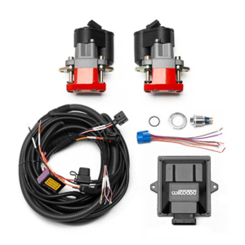 Wilwood Electronic Parking Brake Rear Retrofit Kit with Switch Harness – Red