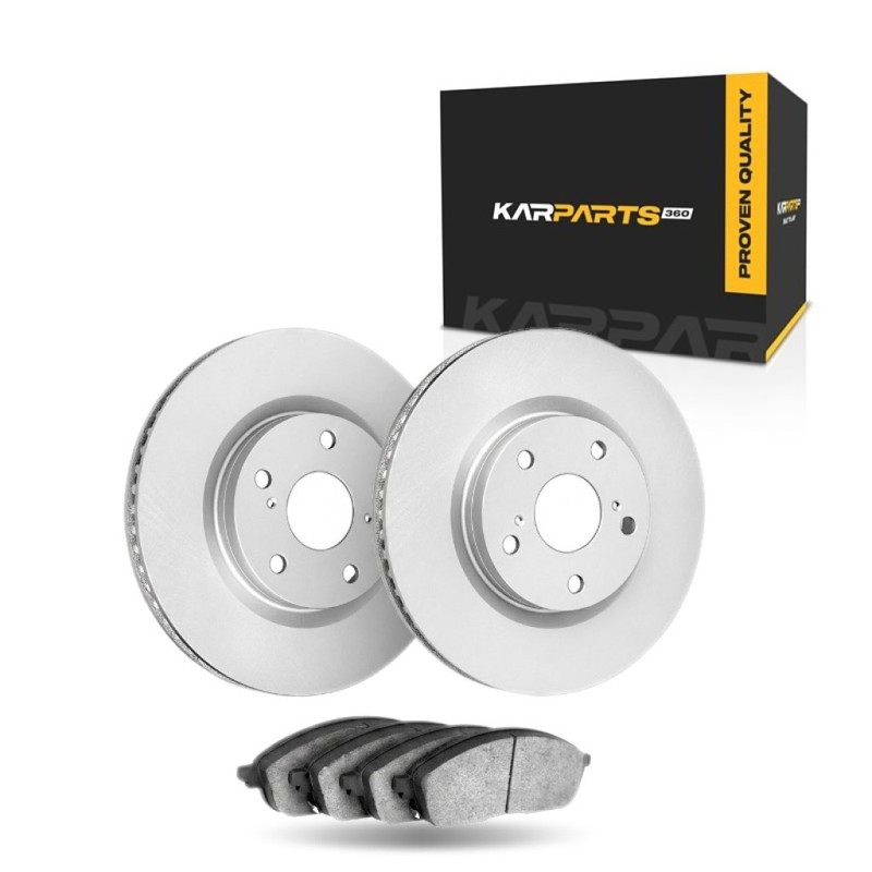For Audi A4 2012-2016 Brake Set Front | Cast Iron | Performance/Racing Style